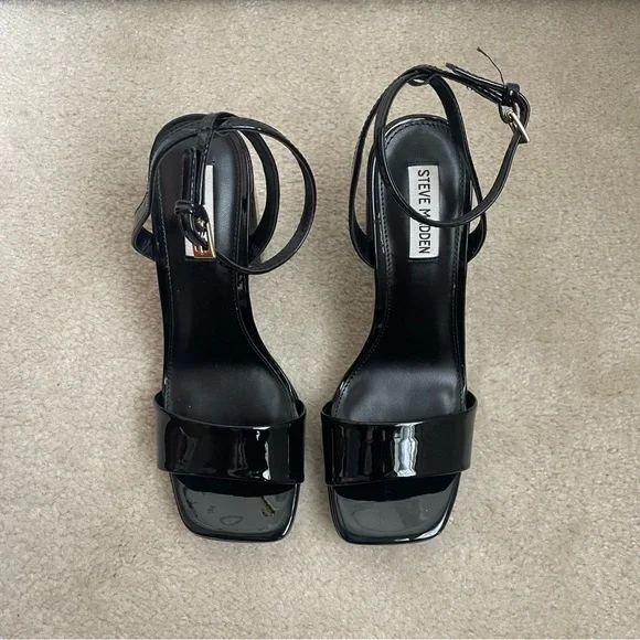 Steve Madden Black Camaron Heels - Picture 4 of 6